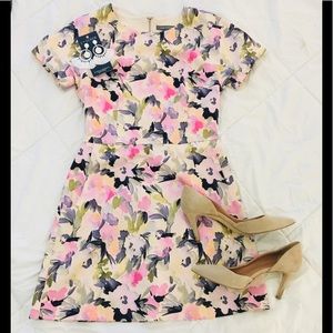 NWOT - French Connection Floral Dress - 4